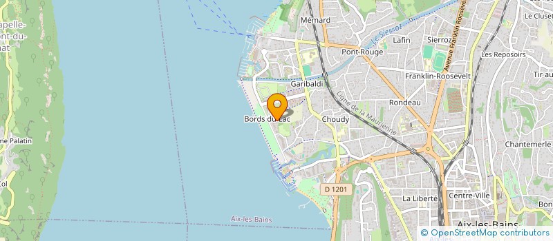 localisation de l'entreprise RMB  AIX-LES-BAINS