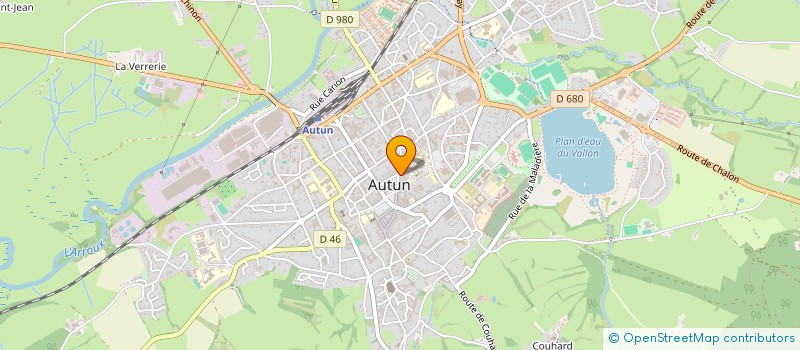 localisation de l'entreprise RMB à AUTUN