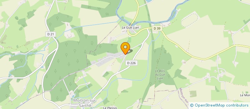 localisation de l'entreprise RMB  MOITRON-SUR-SARTHE