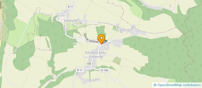 localisation de l'entreprise RMB  DAUBEUF-PRES-VATTEVILLE