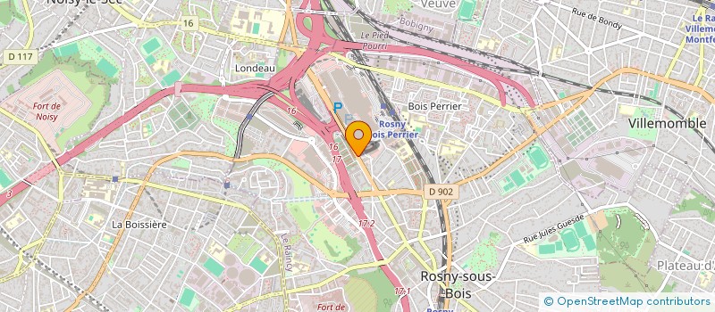 localisation de l'entreprise RMB  ROSNY-SOUS-BOIS