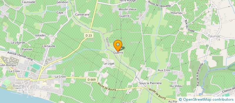 localisation de l'entreprise RMBA à TAURIAC