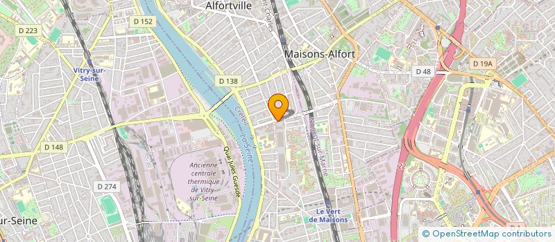 localisation de l'entreprise RMBH AUDITION à ALFORTVILLE
