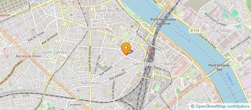 localisation de l'entreprise RMBM  BORDEAUX