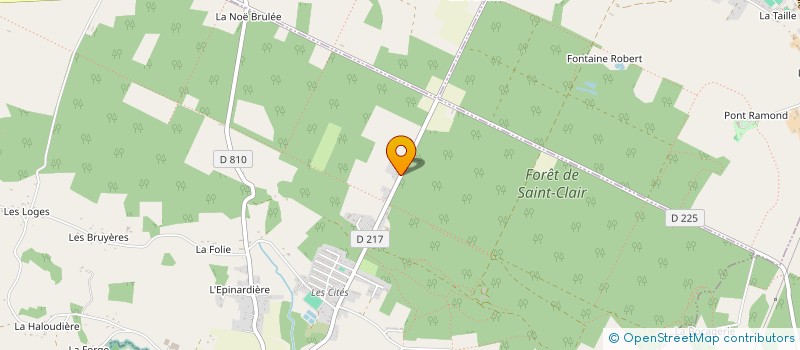 localisation de l'entreprise RMC à SAINT-CLAIR-DE-HALOUZE