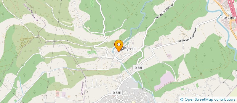 localisation de l'entreprise RMC  MEYREUIL