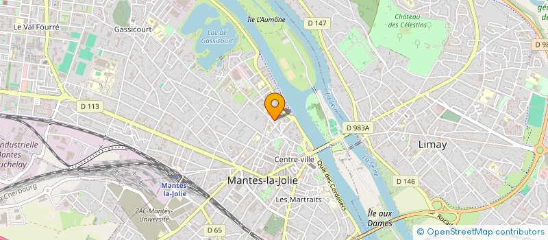 localisation de l'entreprise RMC BATIMENT  MANTES-LA-JOLIE