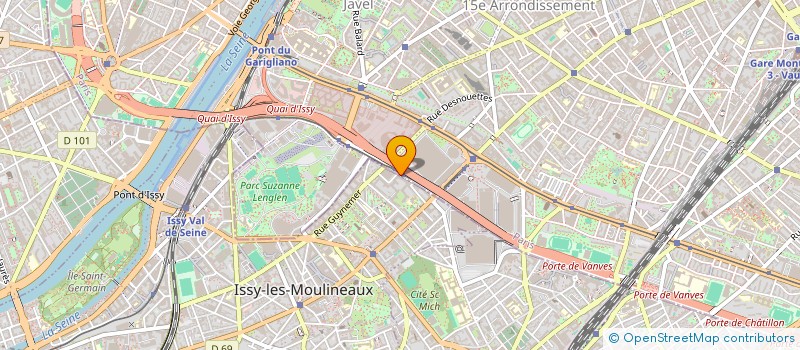 localisation de l'entreprise RMC BFM  PARIS