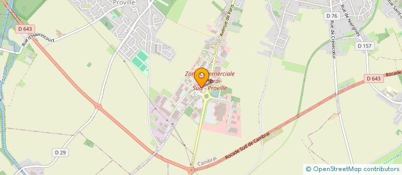 localisation de l'entreprise RMC CAMBRAI  CAMBRAI