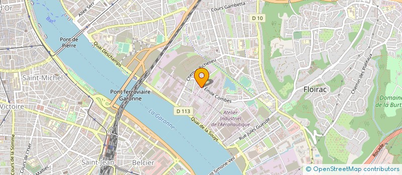 localisation de l'entreprise RMC CONCEPT  FLOIRAC