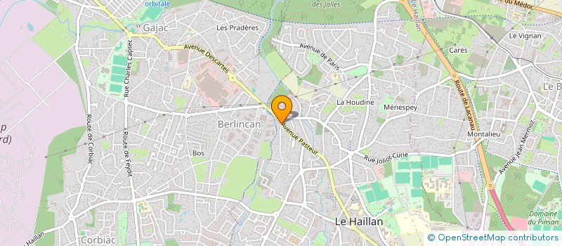 localisation de l'entreprise RMC CONSTRUCTION  LE HAILLAN