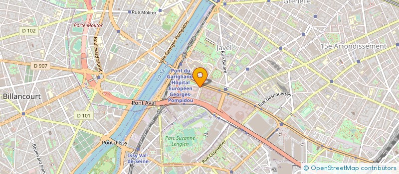 localisation de l'entreprise RMC DECOUVERTE à PARIS 15
