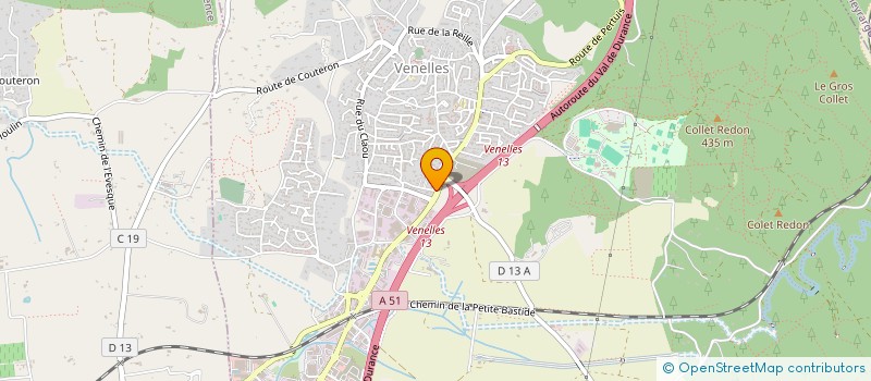 localisation de l'entreprise RMC GESTION à VENELLES