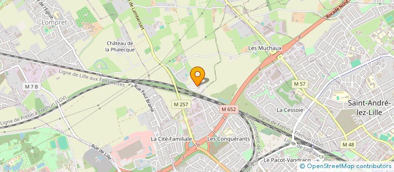 localisation de l'entreprise RMC INVEST  VERLINGHEM