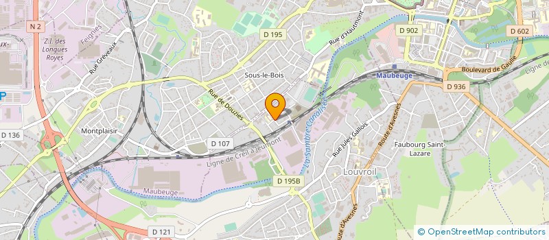 localisation de l'entreprise RMC LOUVROIL à LOUVROIL