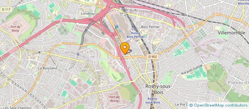 localisation de l'entreprise RMC PRO  ROSNY-SOUS-BOIS