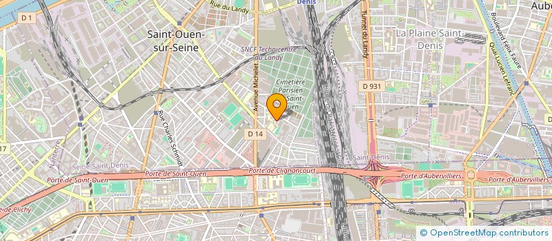 localisation de l'entreprise RMC TRANSPORTS  SAINT-OUEN-SUR-SEINE