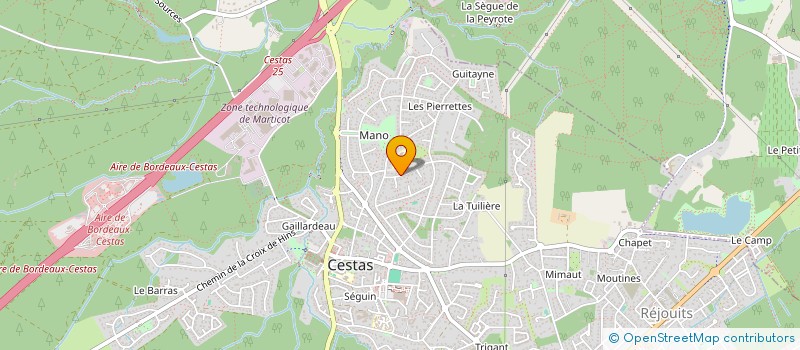 localisation de l'entreprise RMC2 ASSO RISK MANAGEMENT à CESTAS