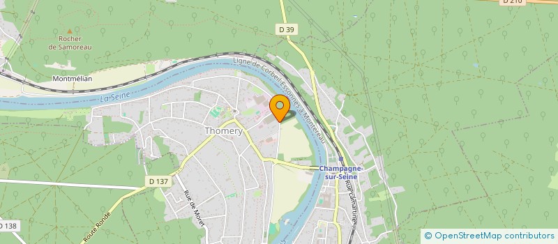 localisation de l'entreprise RMCA  THOMERY