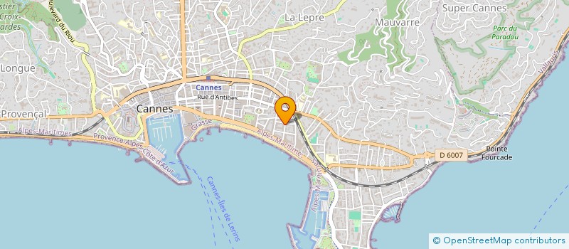 localisation de l'entreprise RMCA  CANNES