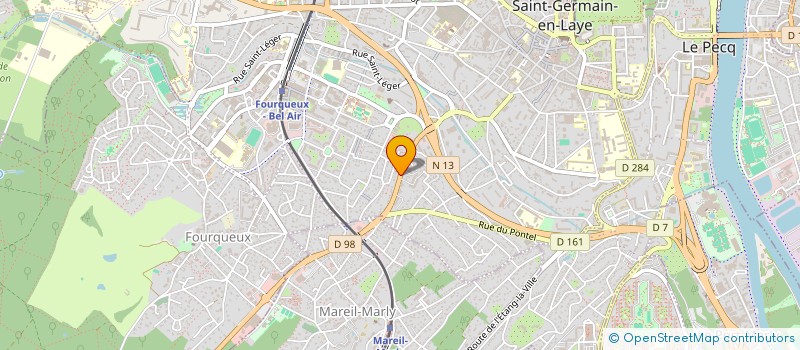 localisation de l'entreprise RMCASAIS-REVETEMENTS ET MENUISERIES  FLINS-SUR-SEINE