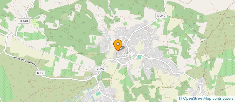 localisation de l'entreprise RMCG COIFFURE  AUBAIS