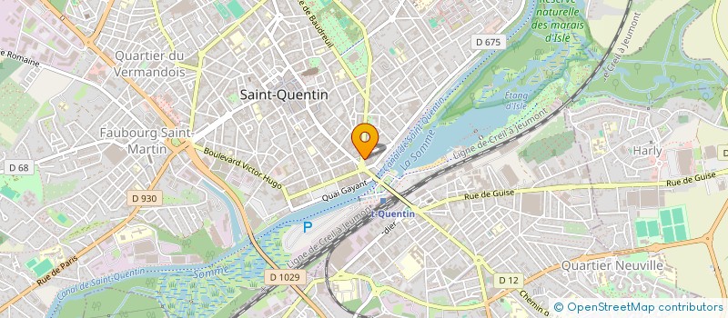 localisation de l'entreprise RMCH à SAINT-QUENTIN