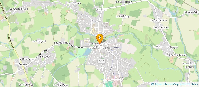 localisation de l'entreprise RMCL IMMOBILIER  GRANDCHAMP-DES-FONTAINES