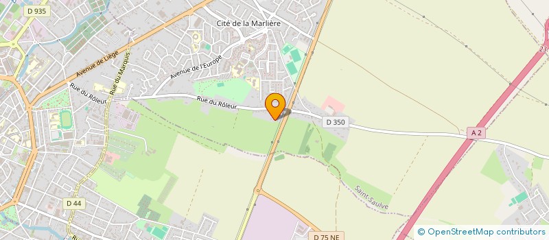 localisation de l'entreprise RMCONSTRUCTION à SAINT-SAULVE