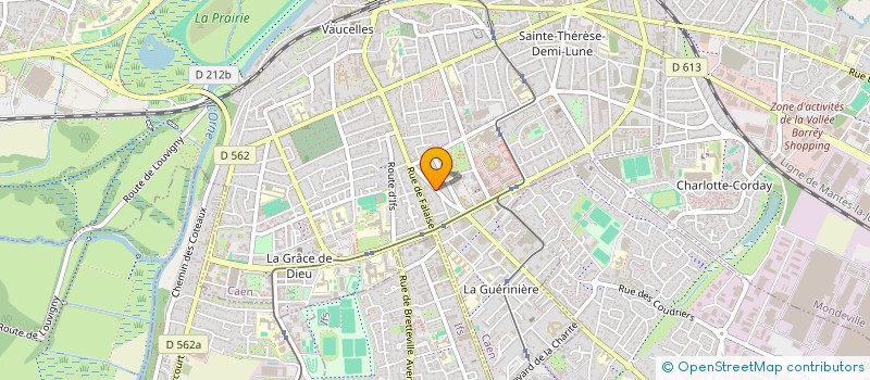 localisation de l'entreprise RMCP à CAEN