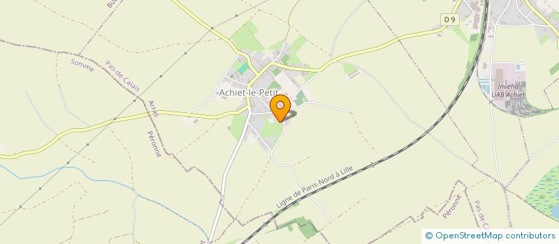 localisation de l'entreprise RMCP  ACHIET-LE-PETIT