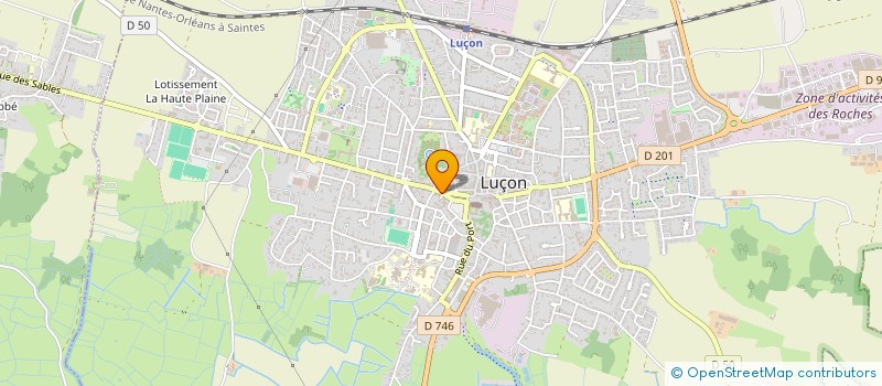 localisation de l'entreprise RMCS  LUCON