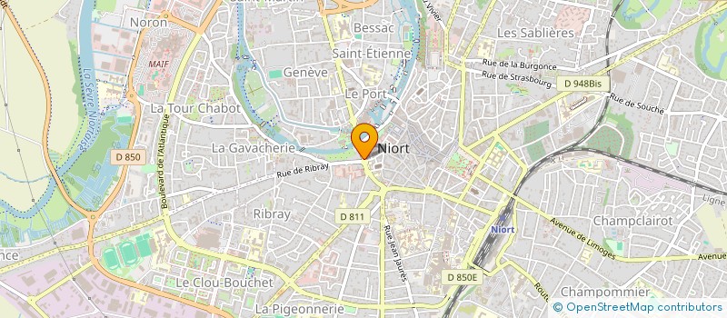 localisation de l'entreprise RMD BATIMENT à GENNEVILLIERS