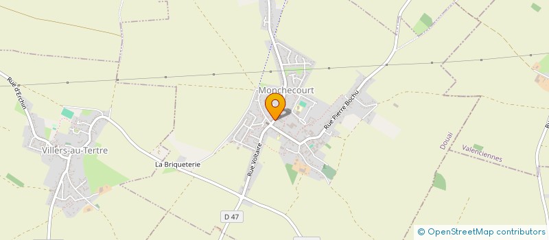 localisation de l'entreprise RMD CLOTURES à MONCHECOURT