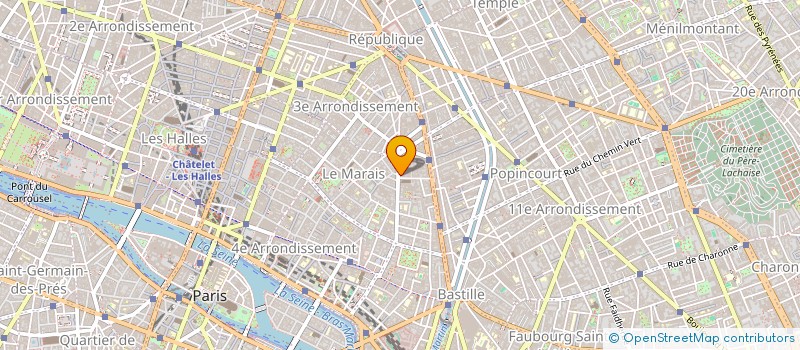 localisation de l'entreprise RMD FORMATION à PARIS
