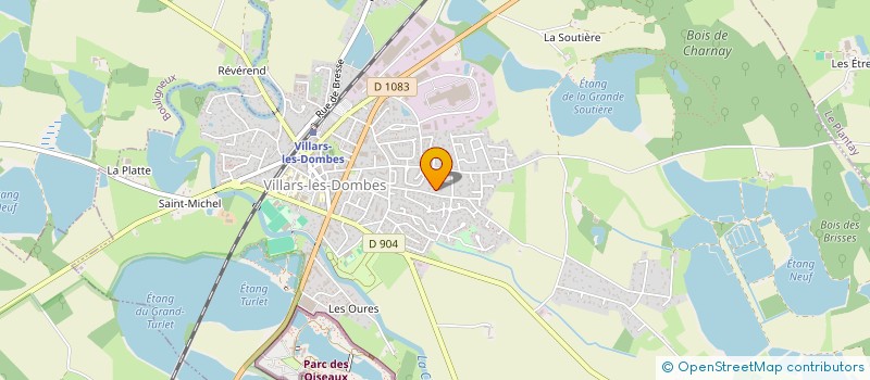 localisation de l'entreprise RMD GALAXY  VILLARS-LES-DOMBES