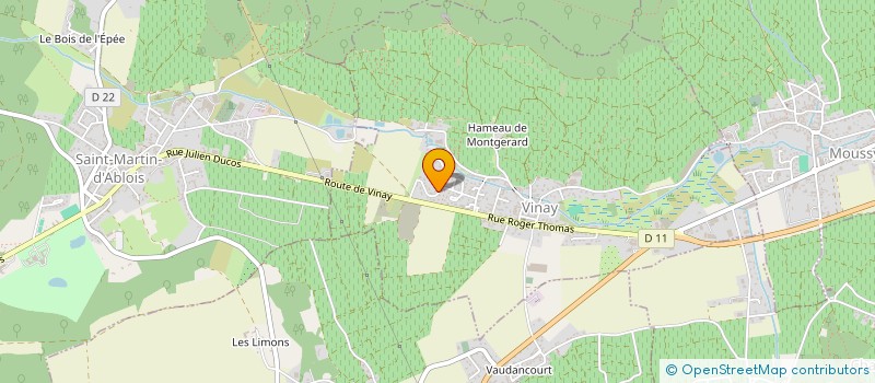 localisation de l'entreprise RMD IMMOBILIERS  MOUSSY