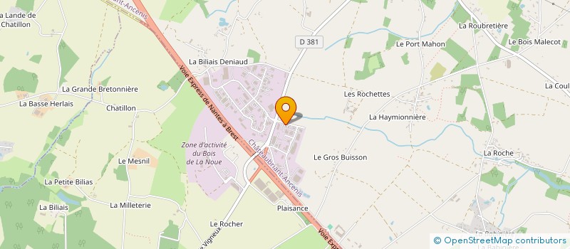 localisation de l'entreprise RMD IMPORT à VIGNEUX-DE-BRETAGNE
