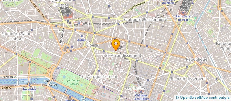 localisation de l'entreprise RMD LOGISTIQUE à PARIS