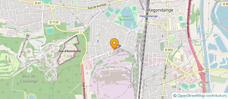 localisation de l'entreprise RMD RECTIFICATION MOTARISATION DIESEL à HAGONDANGE