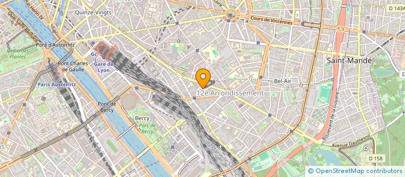 localisation de l'entreprise RMD SARL  PARIS