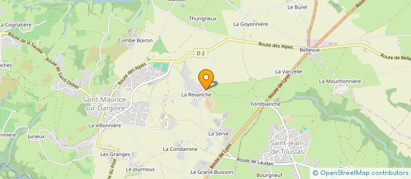 localisation de l'entreprise RMDB à CHABANIERE