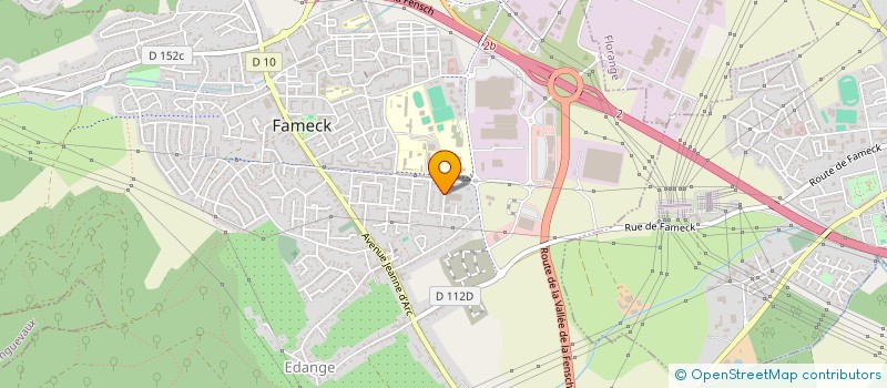 localisation de l'entreprise RMDC  FAMECK