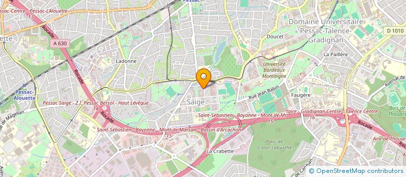 localisation de l'entreprise RMDC DIAGNE TRANS-LOGISTIQUES à PESSAC