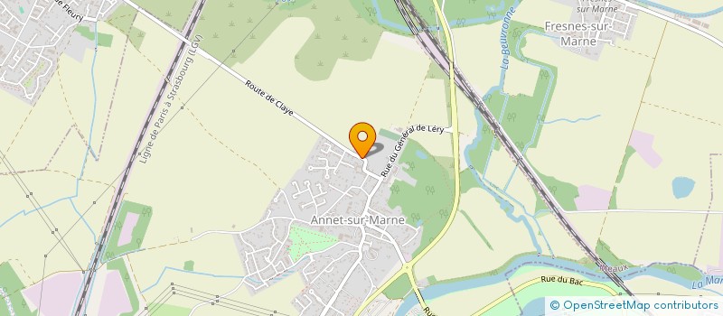 localisation de l'entreprise RMDG DAMACO  ANNET-SUR-MARNE