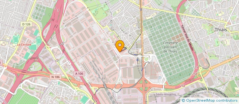 localisation de l'entreprise RME INTERNATIONAL  CHEVILLY-LARUE