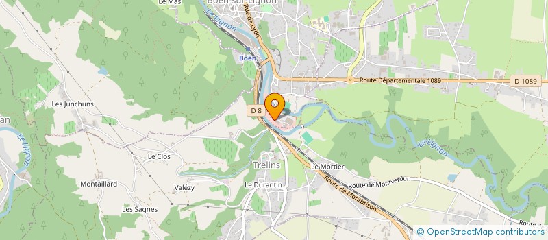 localisation de l'entreprise RMEB  BOEN-SUR-LIGNON