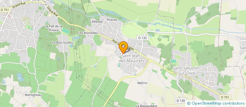 localisation de l'entreprise RMFC  LES GARENNES SUR LOIRE