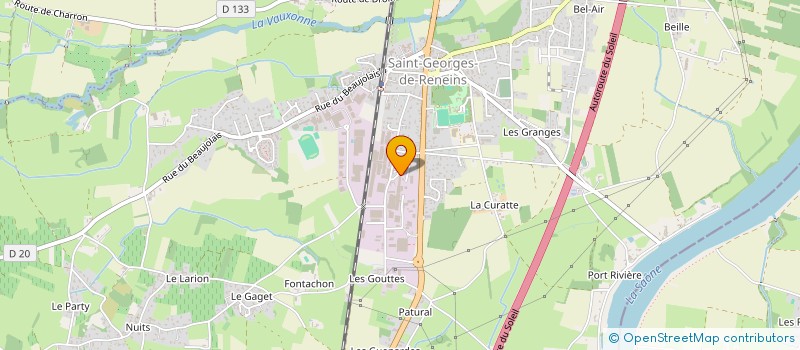 localisation de l'entreprise RMFI  SAINT-GEORGES-DE-RENEINS