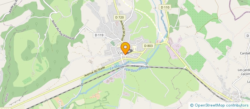 localisation de l'entreprise RMG à VAYRAC